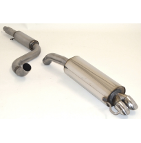 Sistema De Catback De 76 Mm Friedrich Audi A3 8l 2wd  Año: 96-2003  1.6l 74/75kw / 1.8l 92kw / 1.8l Turbo 110/132kw / 1.9l Tdi 6