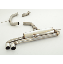 Sistema De Catback De 76 Mm Friedrich Audi Tt 8j 2wd  Año: 2006-03/2014 Coupe &amp; Roadster  1.8l Tfsi 118kw / 2.0l Tfsi 147/155kw