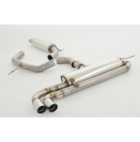 Sistema De Catback De 76 Mm Friedrich Audi Tt 8j 2wd  Año: 2006-03/2014 Coupe &amp; Roadster  1.8l Tfsi 118kw / 2.0l Tfsi 147/155kw