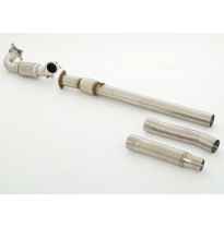 Downpipe De 76 Mm Con Catalizador De 200 Celdas Friedrich Audi Tts 8j Quattro  Año: 2008-03/2014 Coupe &amp; Roadster  2.0l Tfsi 200