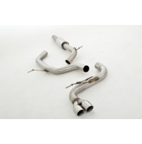 Sistema De Catback De 76 Mm Friedrich Audi A3 8v Sportback 2wd  Desde Año: 08/2012  2.0l Tdi 110/135kw