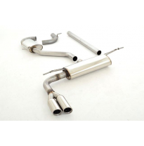 Sistema De Catback De 63,5 Mm Friedrich Audi A3 8v Sedan 2wd  Desde Año: 2013  1.4l Tfsi 92/103/110kw