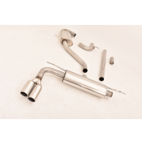 Sistema De Catback De 63,5 Mm Friedrich Audi A3 8v Sedan 2wd  Desde Año: 05/2017  1.5l Tfsi / 35 Tfsi 110kw