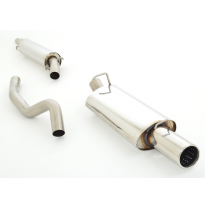 Sistema De Catback De 63,5 Mm Friedrich Opel Ascona C  Año: 81-88 Hatchback  1.6l 55/60/66kw / 1.8l 62/74/85kw / 2.0l 85/95kw