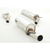 Sistema De Catback De 63,5 Mm Friedrich Opel Zafira a  Año: 98-2005  2.0l 16v Turbo Opc 140/141/147kw