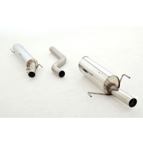 Sistema De Catback De 76 Mm Friedrich Opel Astra H 5-Puertas  Desde Año: 2003  1.6l Turbo 132kw / 2.0l Turbo 125/147kw