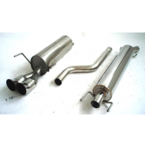 Sistema De Catback De 63,5 Mm Friedrich Opel Astra H Sedan  Desde Año: 2008  1.3l Cdti 66kw / 1.6l 16v 85kw / 1.7l Cdti 74/81 /