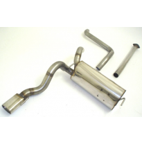 Sistema De Catback De 63,5 Mm Friedrich Opel Astra J 5-Puertas  Desde Año: 12/2009  1.4l Turbo 88/103kw / 1.6l Sidi Turbo 125kw