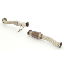 Downpipe De 76 Mm Con Catalizador Hjs De 200 Celdas Friedrich Ford Focus Ii Rs + Rs 500  Desde Año: 2009  2.5l Turbo 224/257kw