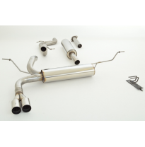 Sistema De Catback De 63,5 Mm Friedrich Ford Focus Ii Da3/Db3  Año: 03/2008-02/2011 Turnier  1.4l 16v 59kw / 1.6l 16v 74/85kw /