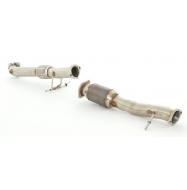 Downpipe De 76 Mm Con Catalizador Hjs De 200 Celdas Friedrich Ford Focus Ii Da3 St  Desde Año: 2005  2.5l Turbo 166kw