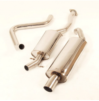 Sistema De Catback De 63,5 Mm Friedrich Ford Escort  Año: 10/92-98 Hatchback &amp; Cabrio  1.3l 44kw / 1.4l 52/54kw / 1.6l 66/77kw /