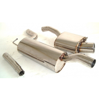 Sistema De Catback De 63,5 Mm Friedrich Ford Focus Daw/Dbw  Año: 98-2004 Hatchback  1.4l 16v 55kw / 1.6l 16v 74kw