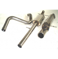 Sistema De Catback De 63,5 Mm Friedrich Ford Fiesta Ja8  Año: 10/2008-12/2012  1.4l Tdci 51kw / 1.6l Tdci 55/66/70kw