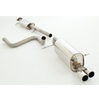 Sistema De Catback De 63,5 Mm Friedrich Ford Fiesta Ja8  Año: 10/2008-12/2012  1.25l 44/60kw / 1.6l 88kw