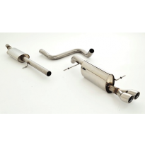 Sistema De Catback De 63,5 Mm Friedrich Ford Fiesta Ja8 Facelift  Desde Año: 01/2013  1.0l Ecoboost 74/92kw