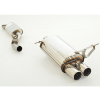 Sistema De Catback De 63,5 Mm Friedrich Bmw Z3  Año: 96-2003 Roadster  1.8l 85kw