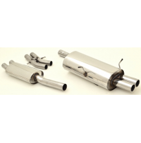 Sistema De Catback De 63,5 Mm Friedrich Bmw 3er E46  Año: 98-2005 Sedan, Coupe &amp; Touring   330d 135/150kw