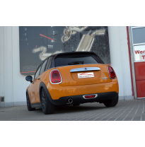 Sistema De Catback De 63,5 Mm Friedrich Mini F55 One First / One  Cooper 5-Puertas  Desde Año: 07/2014 1.2l Turbo 55/75kw / 1.5l