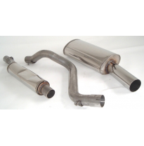 Sistema De Catback De 63,5 Mm Friedrich Vw Scirocco I  Año: 74-81  1.3l 44kw / 1.5l 51kw / 1.6l 53/55/63/81kw