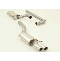 Sistema De Catback De 63,5 Mm Friedrich Vw Golf V Variant  Año: 2007-2009  1.4l Tsi 90/103/118/125kw