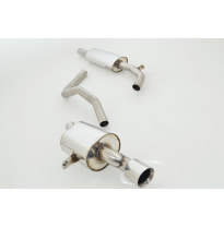 Sistema De Catback De 63,5 Mm Friedrich Renault Megane Iii (Typ Z) Coupe  5-Puertas Incluido Gt  Desde Año: 2008  1.2l Turbo 85/