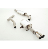Sistema De Catback De 76 Mm Friedrich Renault Megane Iii Grandtour (Typ Z) Incluido Gt  Desde Año: 2009  2.0l Turbo 132/140/162k