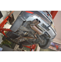 Sistema De Catback De 76 Mm Friedrich Skoda Yeti 5l  Año: 2009-05/2015  2.0l Tdi 4x4 125kw