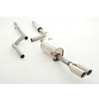 Sistema De Catback De 63,5 Mm Friedrich Seat Ibiza 6j St Fr  Desde Año: 05/2010 Kombi  1.2l 44/51kw / 1.2l Tsi 63/77kw / 1.4l 63