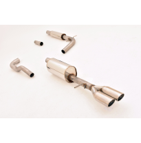 Sistema De Catback De 63,5 Mm Friedrich Seat Toledo Kg  Desde Año: 2013  1.2l Tsi 63/66/77/81kw / 1.4l Tsi 90/92kw / 1.6l Tdi 66