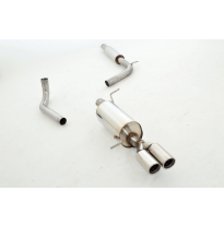 Sistema De Catback De 63,5 Mm Friedrich Seat Ibiza 6j Facelift / 6p + Sc 3/5-Puertas  Desde Año: 05/2015 Hatchback  1.2l Tsi 66k