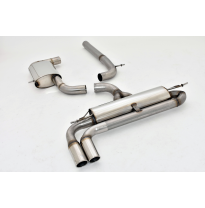 Sistema De Catback De 76 Mm Friedrich Seat Leon 5f Incluido Fr &amp; Sc  Desde Año: 09/2018 2wd  2.0l Tsi 140kw   Con Filtro Particu