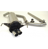 Sistema De Catback De 63,5 Mm Friedrich Alfa Romeo 156  Año: 97-2006 Sedan &amp; Sportwagon  1.6l Twinspark 88kw / 1.8l Twinspark 10
