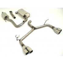 Sistema De Catback De 63,5 Mm Con Salida De Escape Izquierdo Y Derecho Friedrich Hyundai I30 Gdh &amp; Coupe 3-/5-Puertas  Desde Año