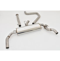 Sistema De Catback De 76 Mm Con Salida De Escape Izquierdo Y Derecho Con Control De Solapa Friedrich Kia Proceed Gt (Cd)  Desde