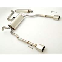 Sistema De Catback De 63,5 Mm Con Salida De Escape Izquierdo Y Derecho Friedrich Chevrolet Cruze Station Wagon  Desde Año: 2012