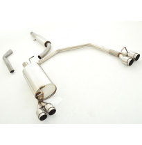 Sistema De Catback De 63,5 Mm Con Salida De Escape Izquierdo Y Derecho Friedrich Audi A3 8l 2wd  Año: 96-2003  1.6l 74/75kw / 1.