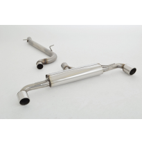 Sistema De Catback De 76 Mm W. Tubo De Escape Izquierdo Y Derecho Friedrich Audi Tt 8j Quattro  Año: 04/2008-03/2014 Coupe &amp; Roa