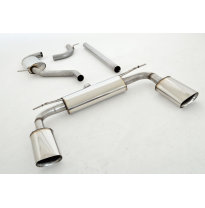 Sistema De Catback De 63,5 Mm Con Salida De Escape Izquierdo Y Derecho Friedrich Audi A3 8v Sedan 2wd  Desde Año: 2013  1.4l Tfs