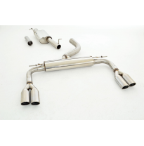 Catback-System De 76 Mm Con Salida De Escape Izquierdo Y Derecho Friedrich Audi A3 8v Sedan Quattro  Desde Año: 2013  1.8l Tfsi