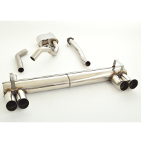 Sistema De Catback De 63,5 Mm Con Salida De Escape Izquierdo Y Derecho Friedrich Opel Calibra  Año: 90-97 (No Automatico)  2.0l