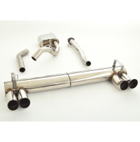 Sistema De Catback De 63,5 Mm Con Salida De Escape Izquierdo Y Derecho Friedrich Opel Calibra  Año: 93-97 (No Automatico)  2.0l