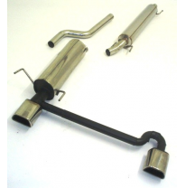 Sistema De Catback De 63,5 Mm Con Salida De Escape Izquierdo Y Derecho Friedrich Opel Astra H 5-Puertas  Desde Año: 2003  1.3l C