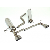 Sistema De Catback De 63,5 Mm Con Salida De Escape Izquierdo Y Derecho Friedrich Opel Astra H Caravan  Desde Año: 2003  1.3l Cdt