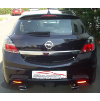 Sistema De Catback De 63,5 Mm Con Salida De Escape Izquierdo Y Derecho Friedrich Opel Astra H Gtc Opc  Desde Año: 2005  2.0l Tur