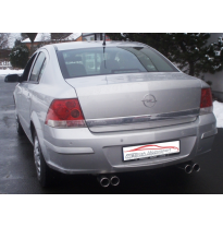 Sistema De Catback De 63,5 Mm Con Salida De Escape Izquierdo Y Derecho Friedrich Opel Astra H Sedan  Desde Año: 2008  1.3l Cdti