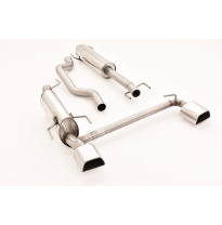 Sistema De Catback De 63,5 Mm Con Salida De Escape Izquierdo Y Derecho Friedrich Opel Meriva a Opc  Año: 2005-2010  1.6l 16v Tur