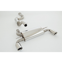 Catback-System De 76 Mm Con Salida De Escape Izquierdo Y Derecho Friedrich Ford Focus Ii Rs + Rs 500  Desde Año: 2009  2.5l Turb