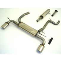 Sistema De Catback De 63,5 Mm Con Salida De Escape Izquierdo Y Derecho Friedrich Ford Focus Ii Da3/Db3  Desde Año: 10/2007 (Face