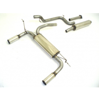 Sistema De Catback De 63,5 Mm Con Salida De Escape Izquierdo Y Derecho Friedrich Ford Focus Ii Da3/Db3  Año: 2004-02/2008 Turnie